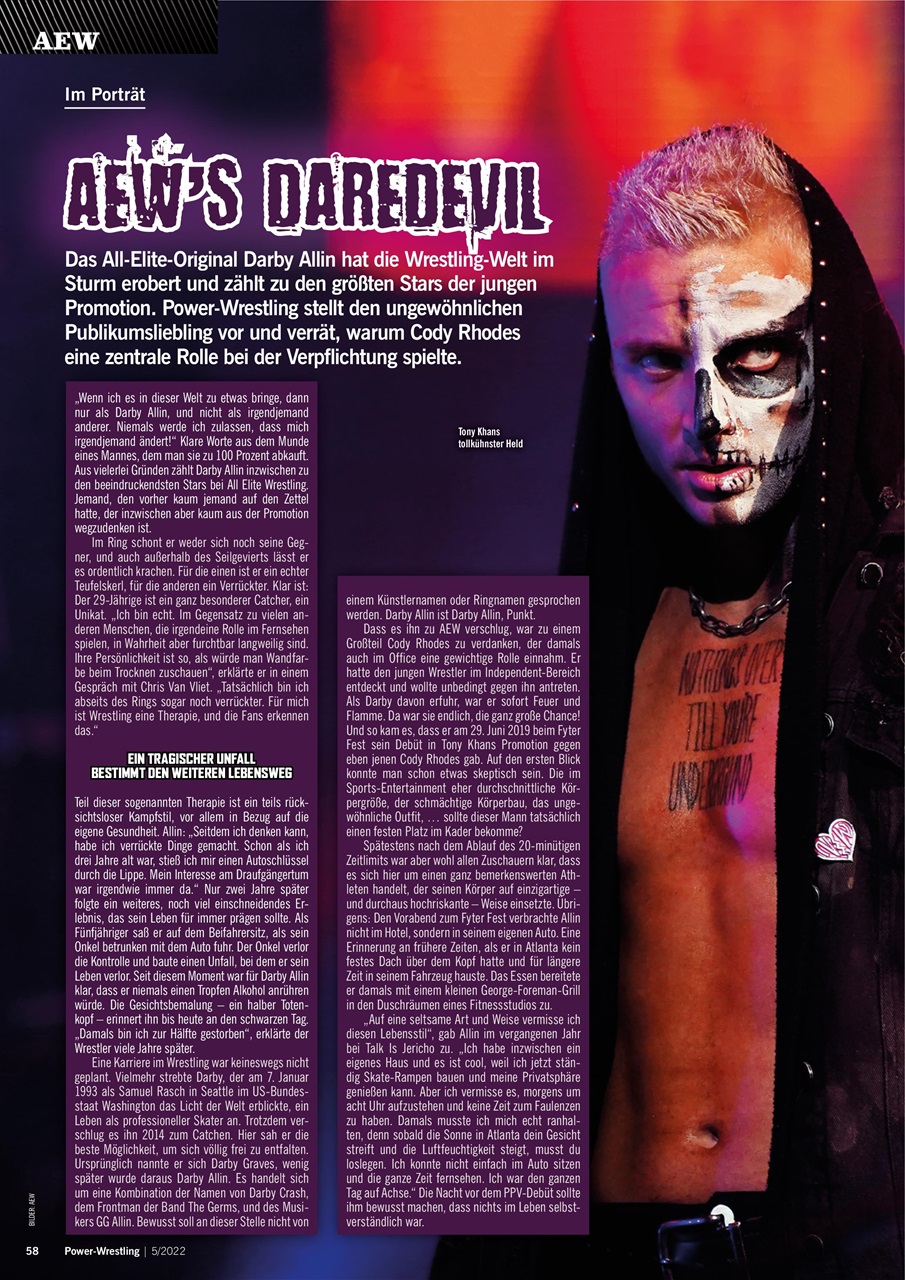 Power-Wrestling Preview Pages