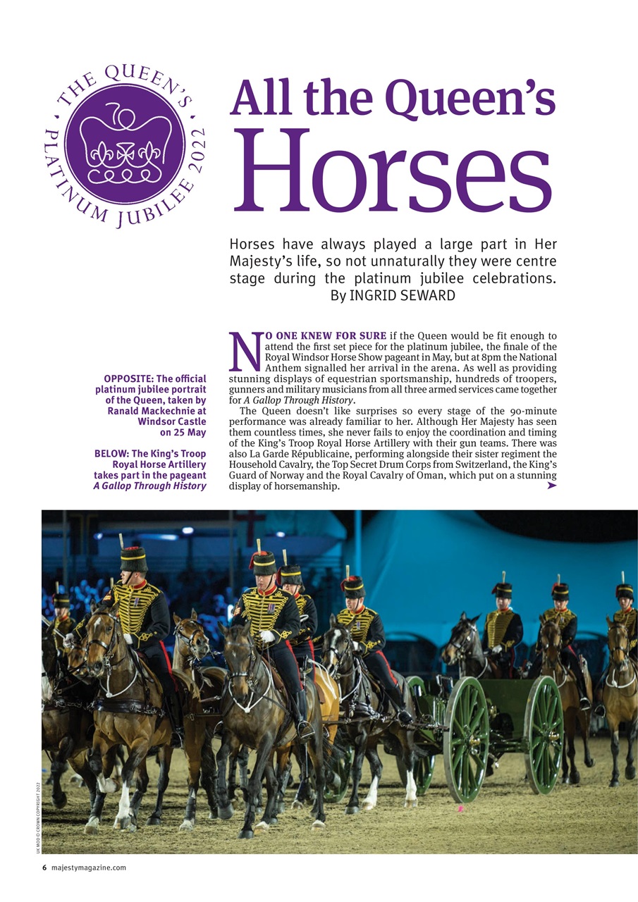 Majesty Magazine Preview Pages