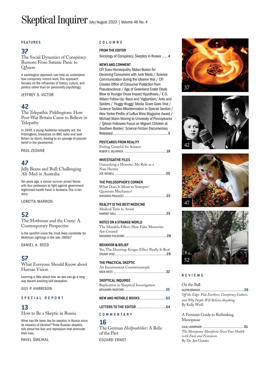 Skeptical Inquirer Preview Pages