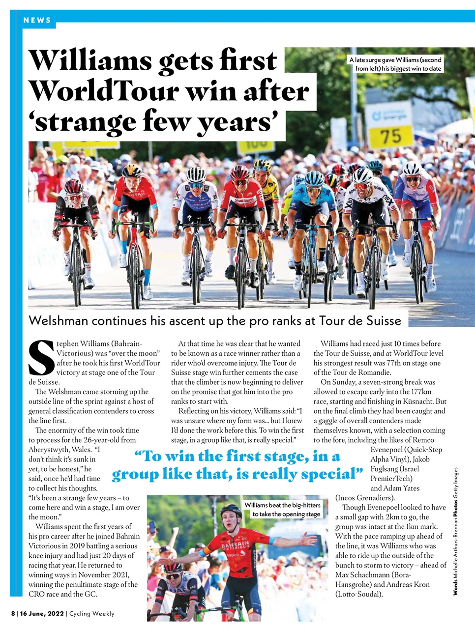 Cycling Weekly Preview Pages