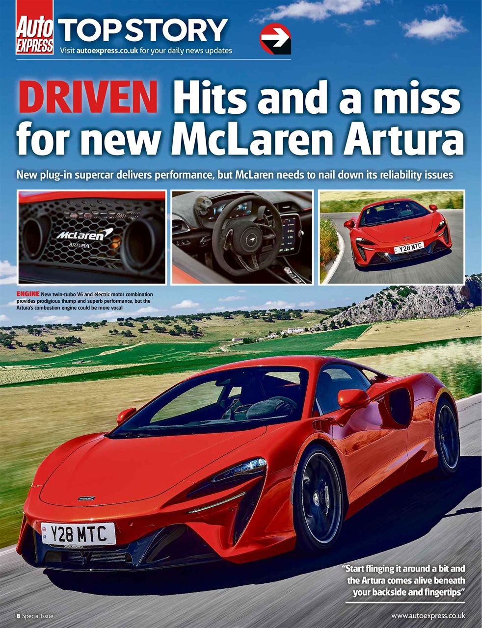 Auto Express Preview Pages