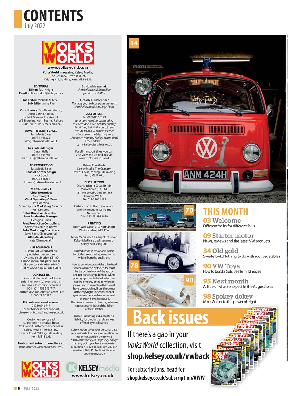 Volksworld Preview Pages