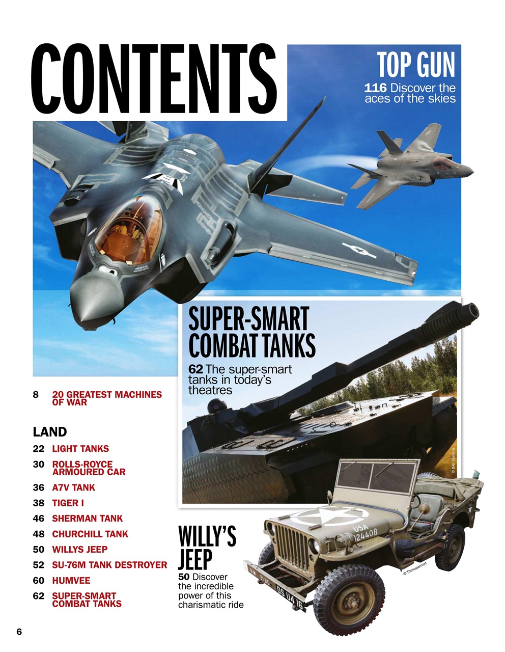 History of War Bookazine Preview Pages