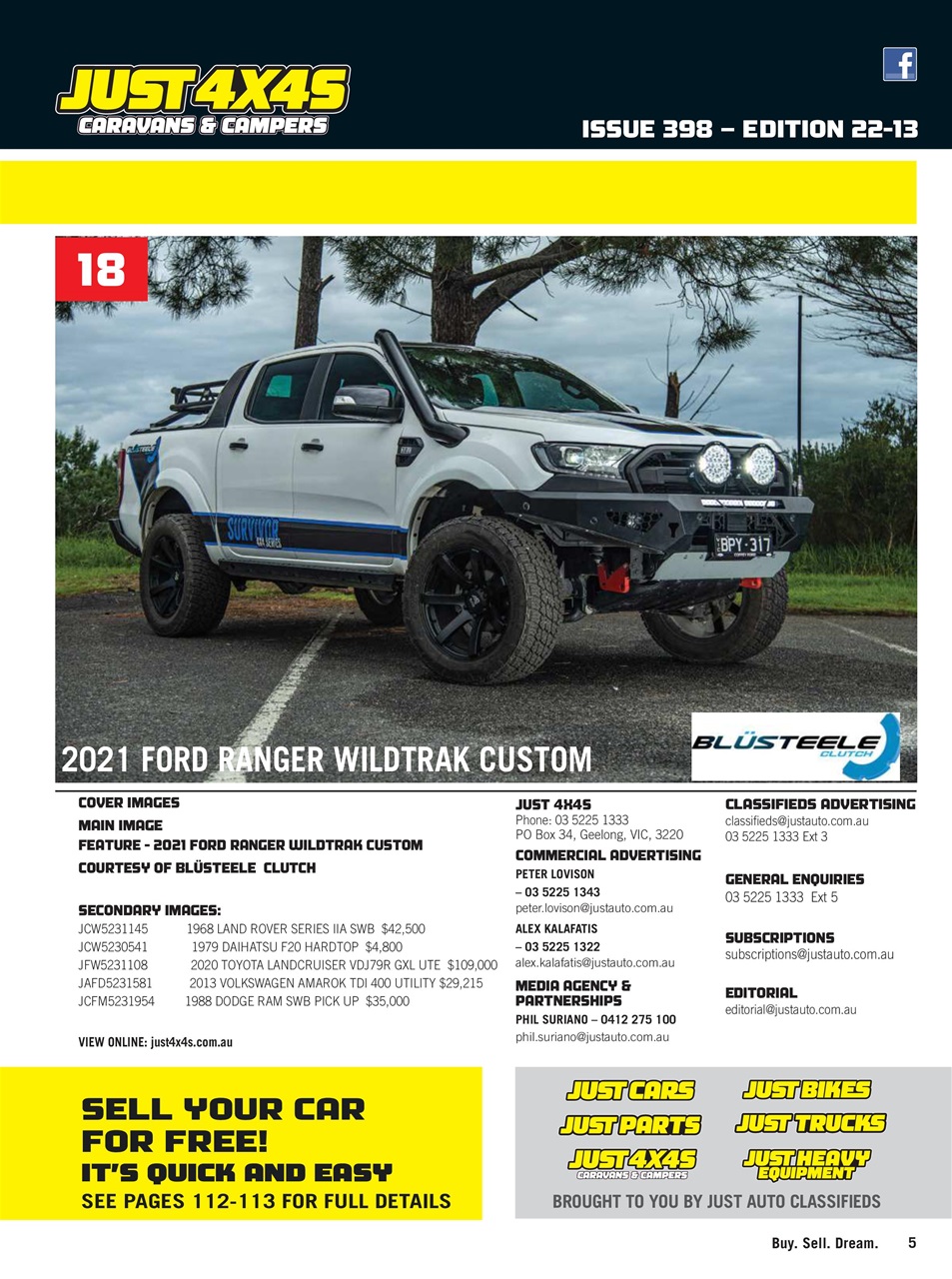 JUST 4X4S Preview Pages