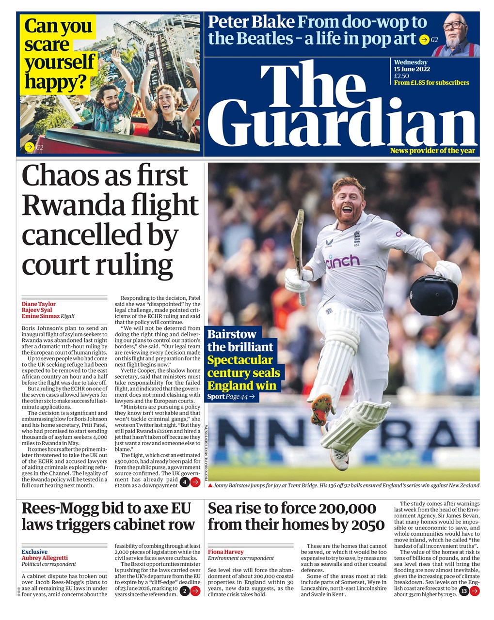 The Guardian Newspaper Preview Pages