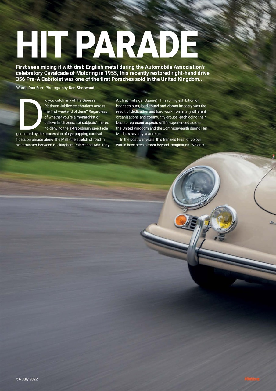Classic Porsche Preview Pages