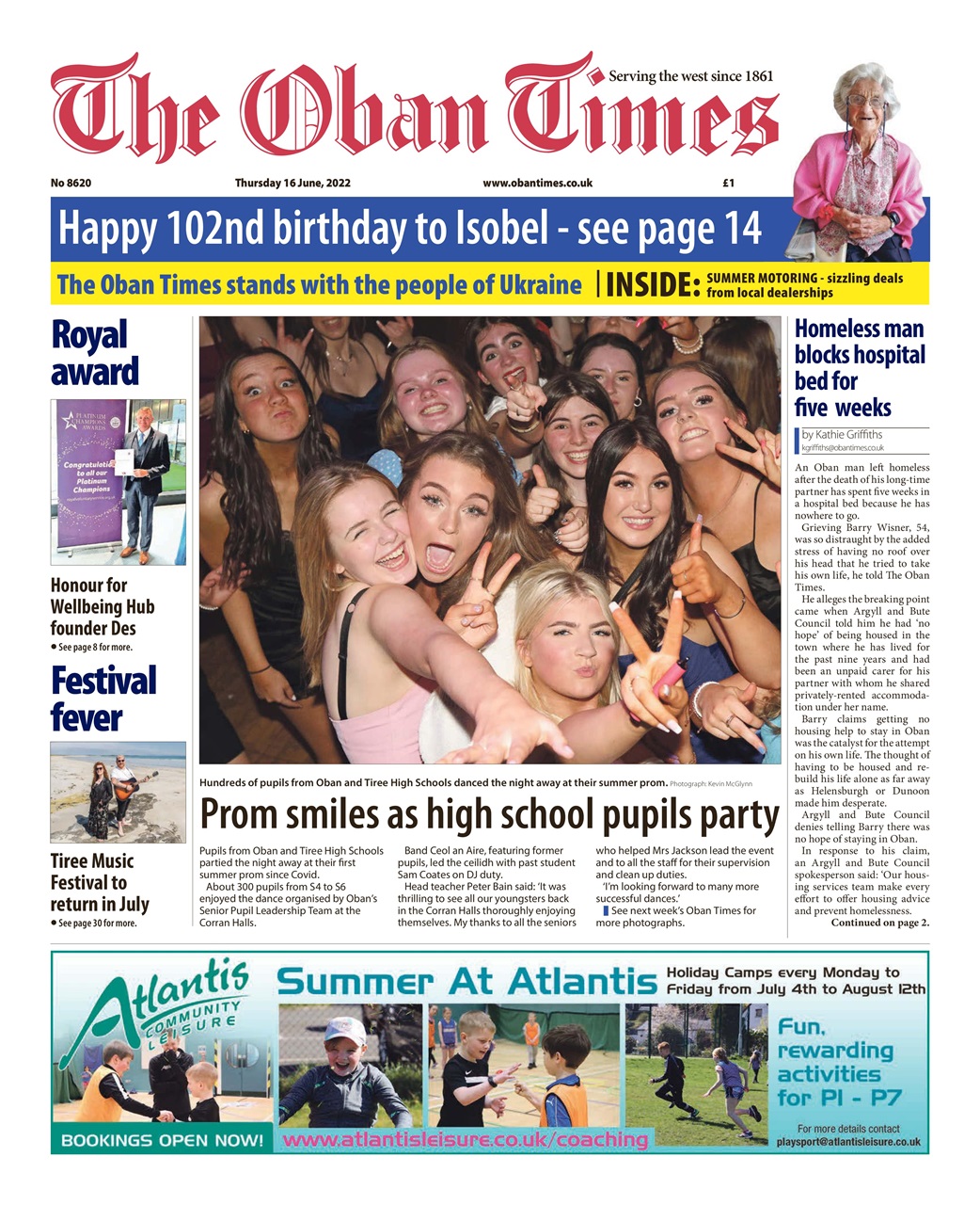 The Oban Times & Lochaber Times Preview Pages