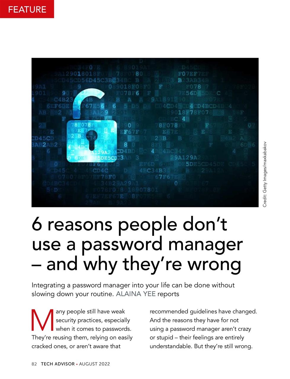 Tech Advisor Preview Pages