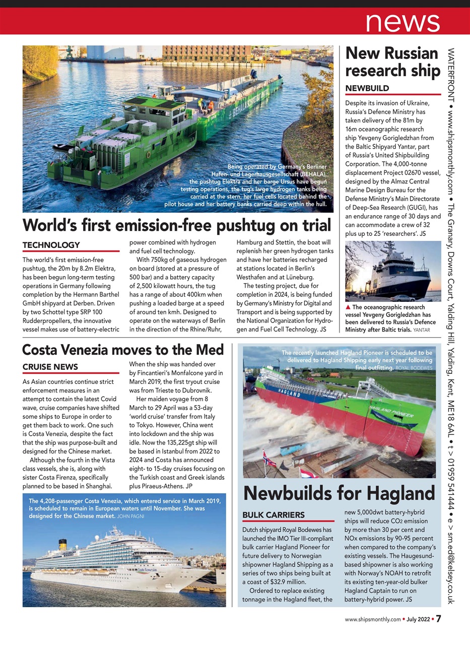 Ships Monthly Preview Pages