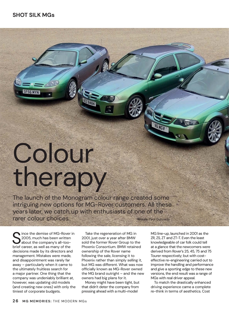 MG Memories Preview Pages