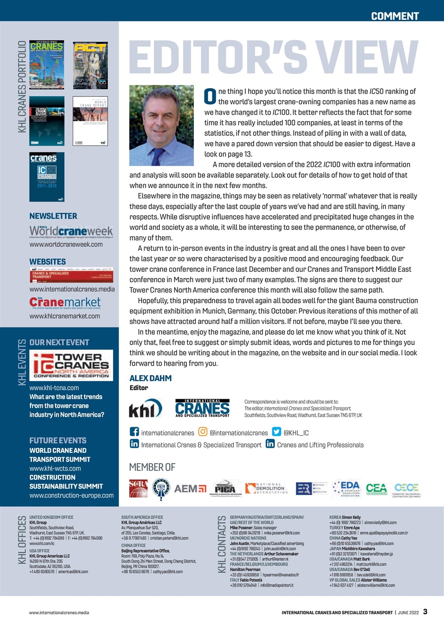 Int. Cranes and Specialized Transp Preview Pages