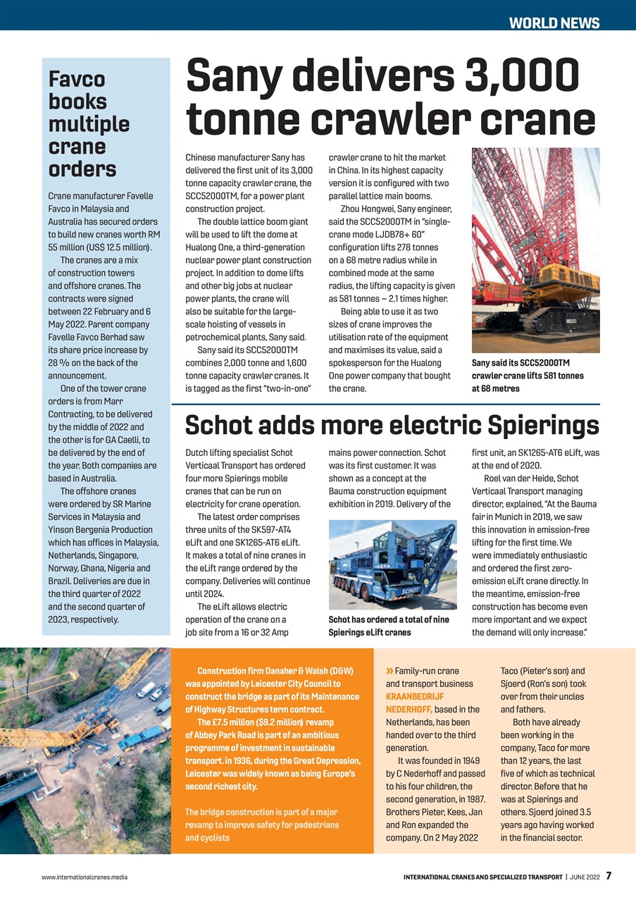 Int. Cranes and Specialized Transp Preview Pages