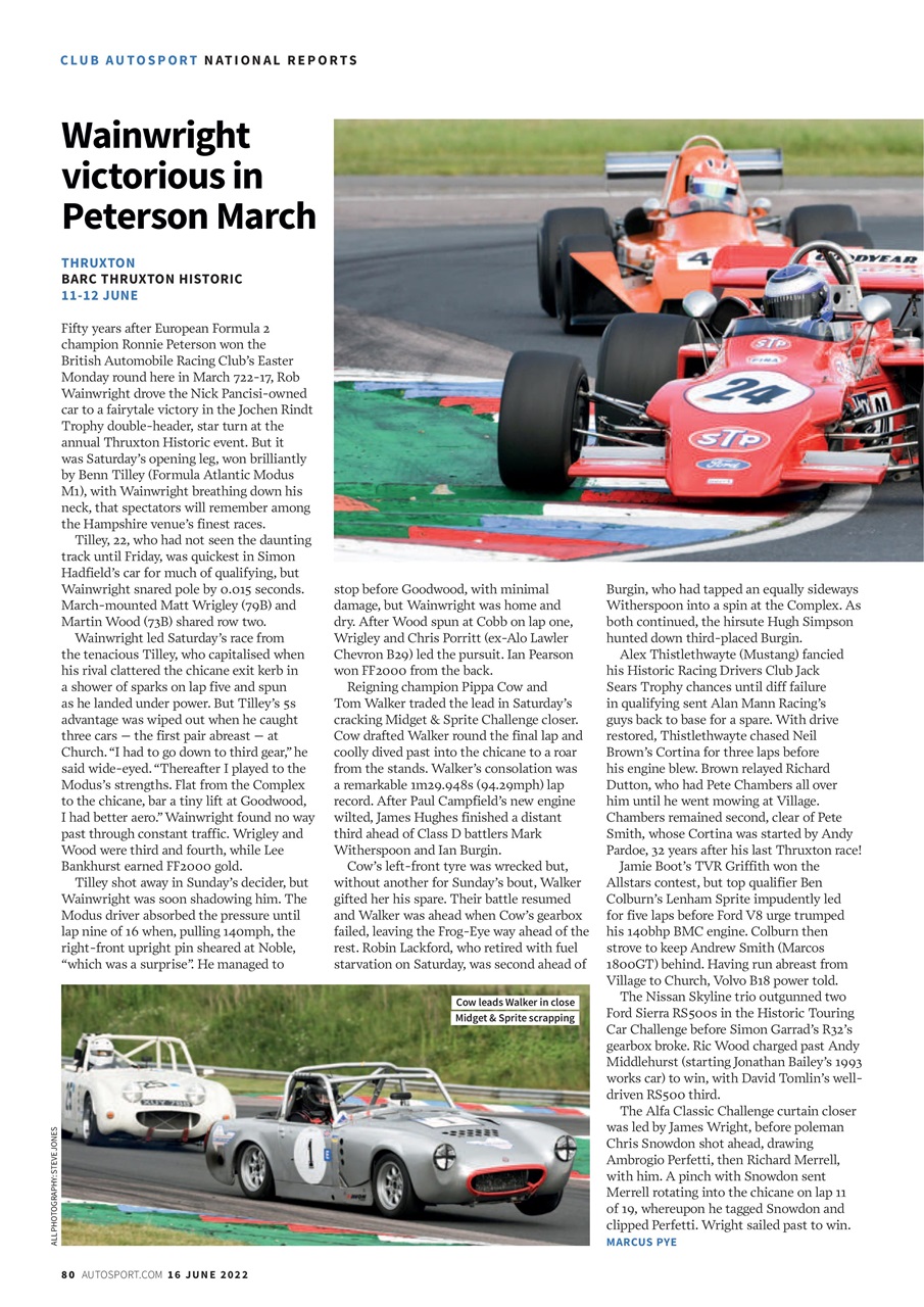 Autosport Preview Pages