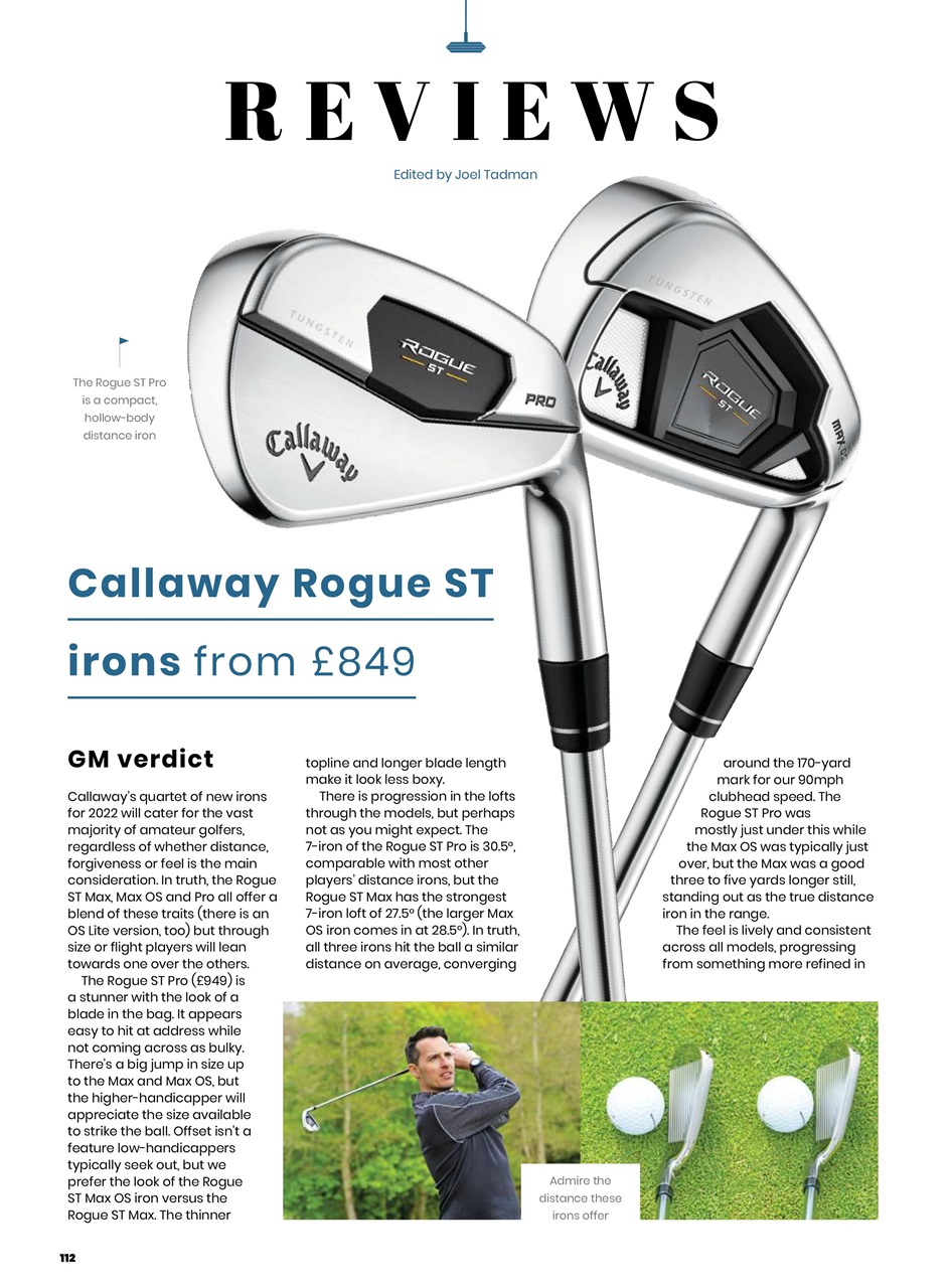 Golf Monthly Preview Pages