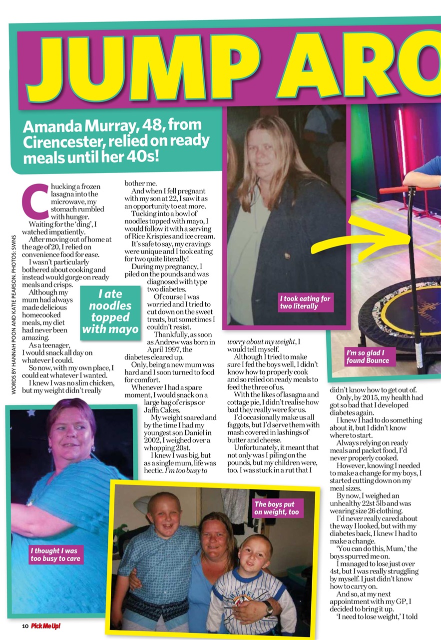 Pick Me Up Preview Pages