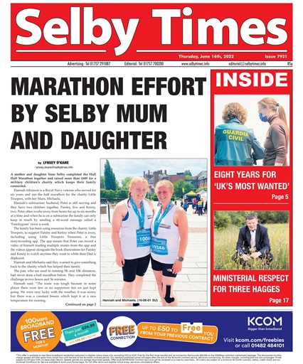 Selby Times issue 