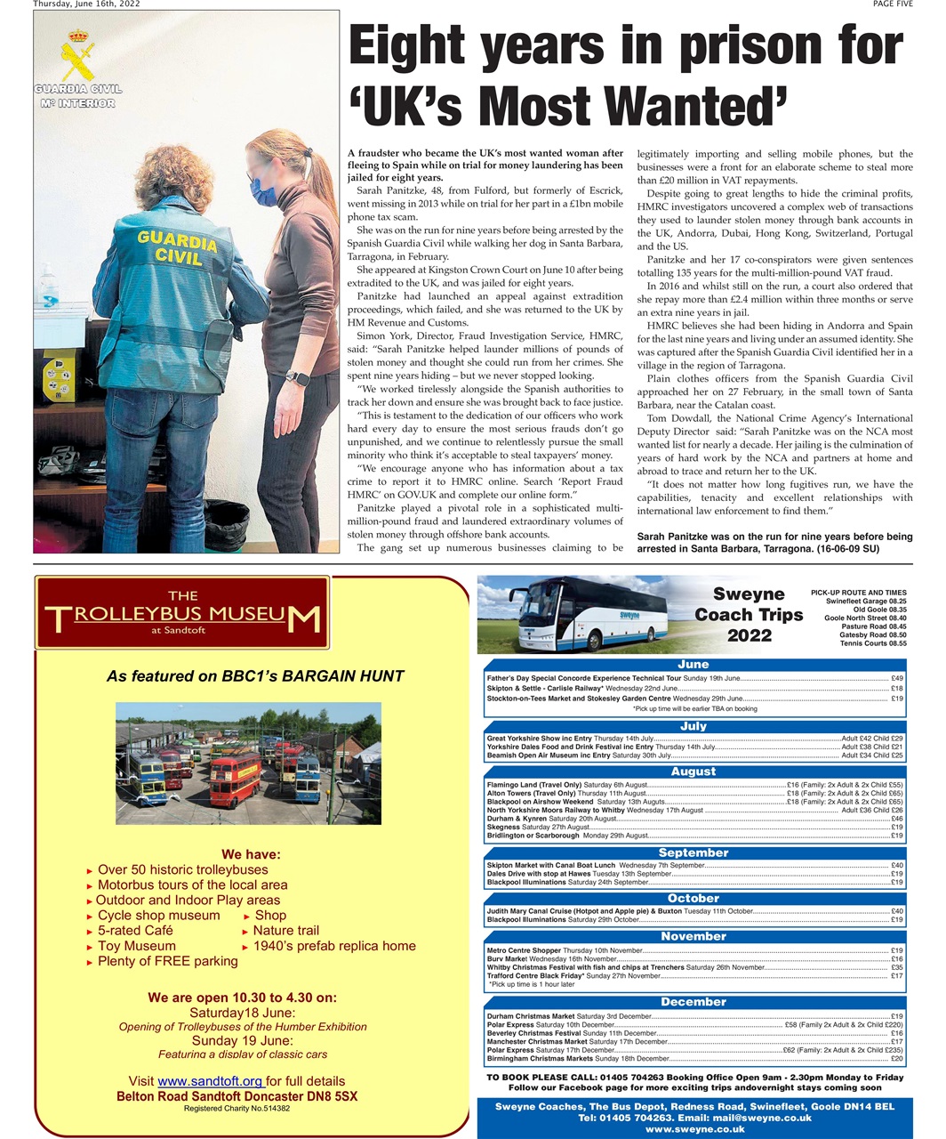 Selby Times Preview Pages