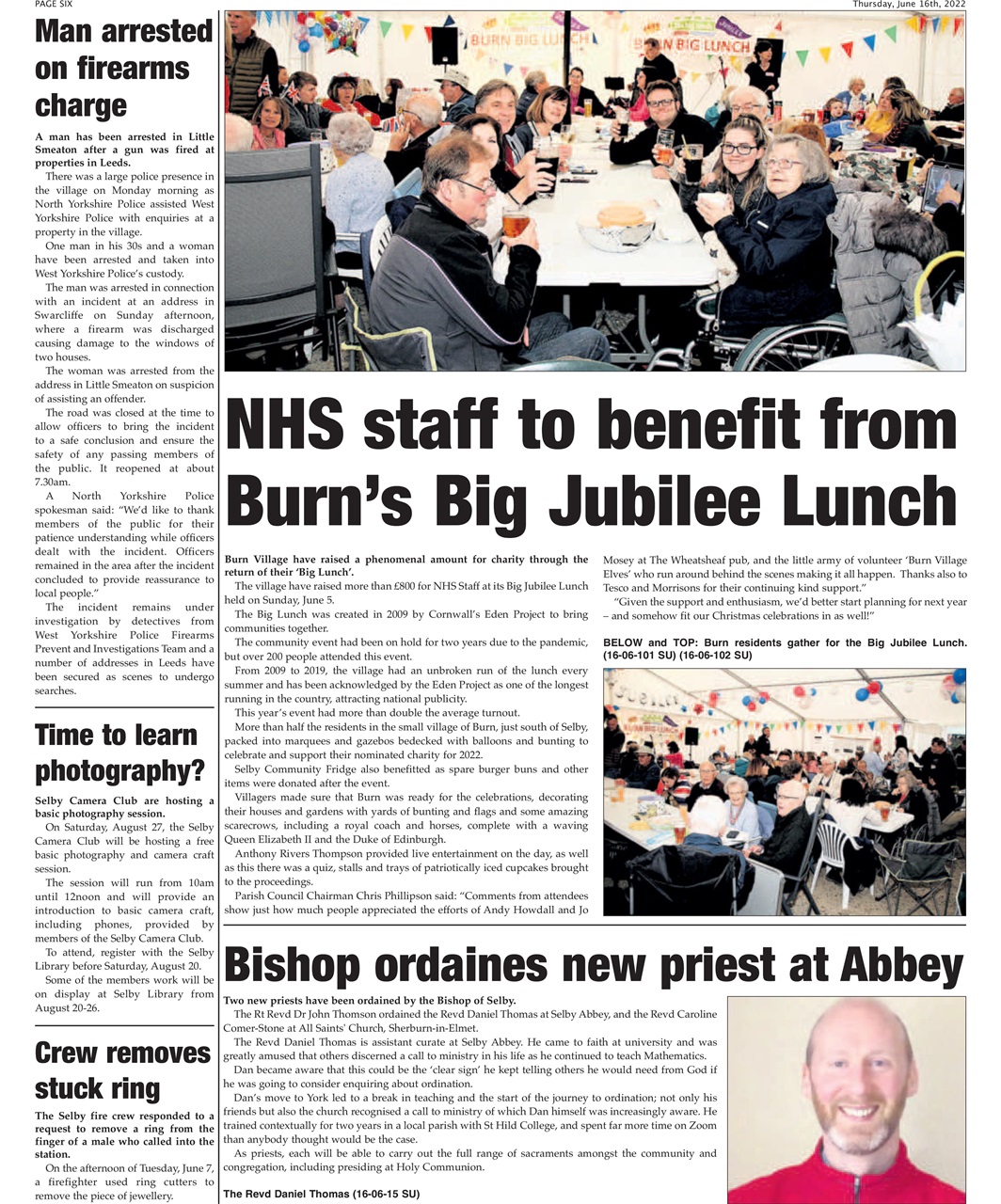 Selby Times Preview Pages