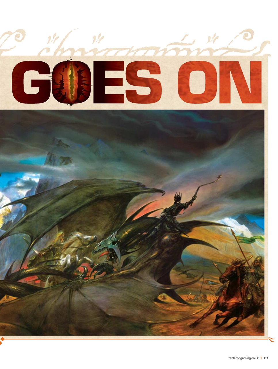 Tabletop Gaming Preview Pages