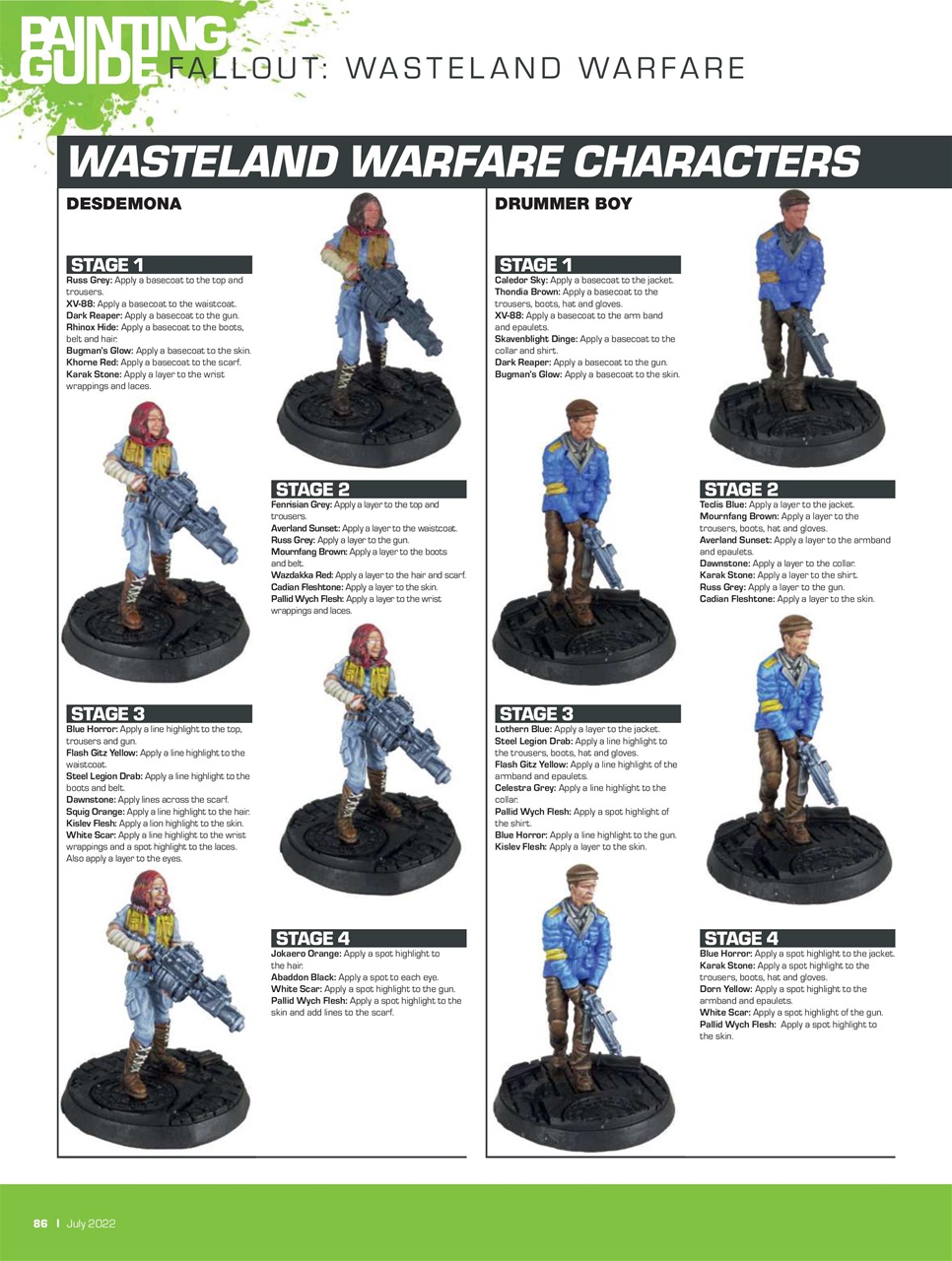 Tabletop Gaming Preview Pages