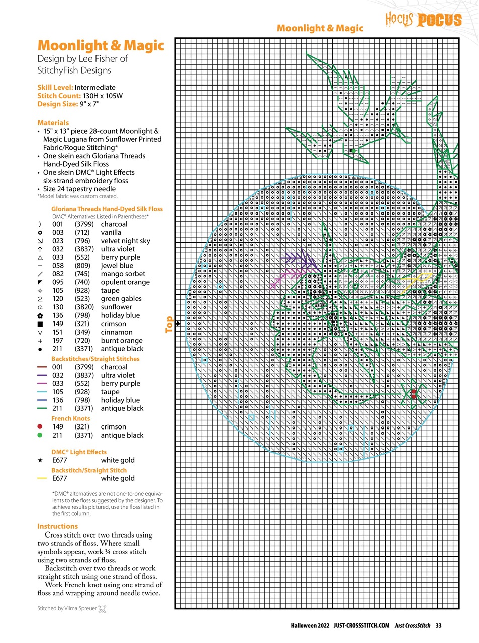Just CrossStitch Preview Pages