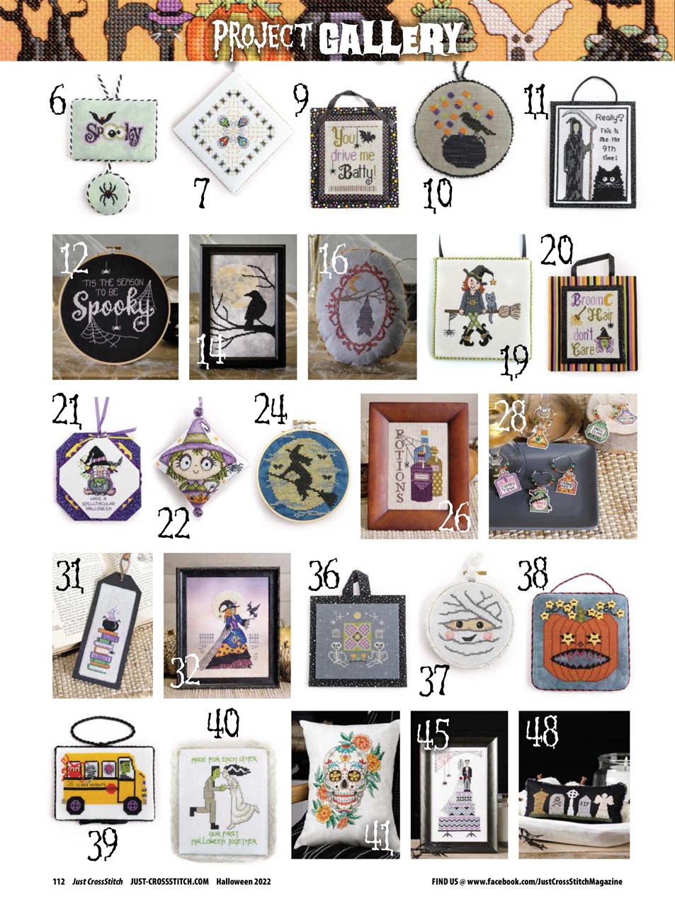 Just CrossStitch Preview Pages