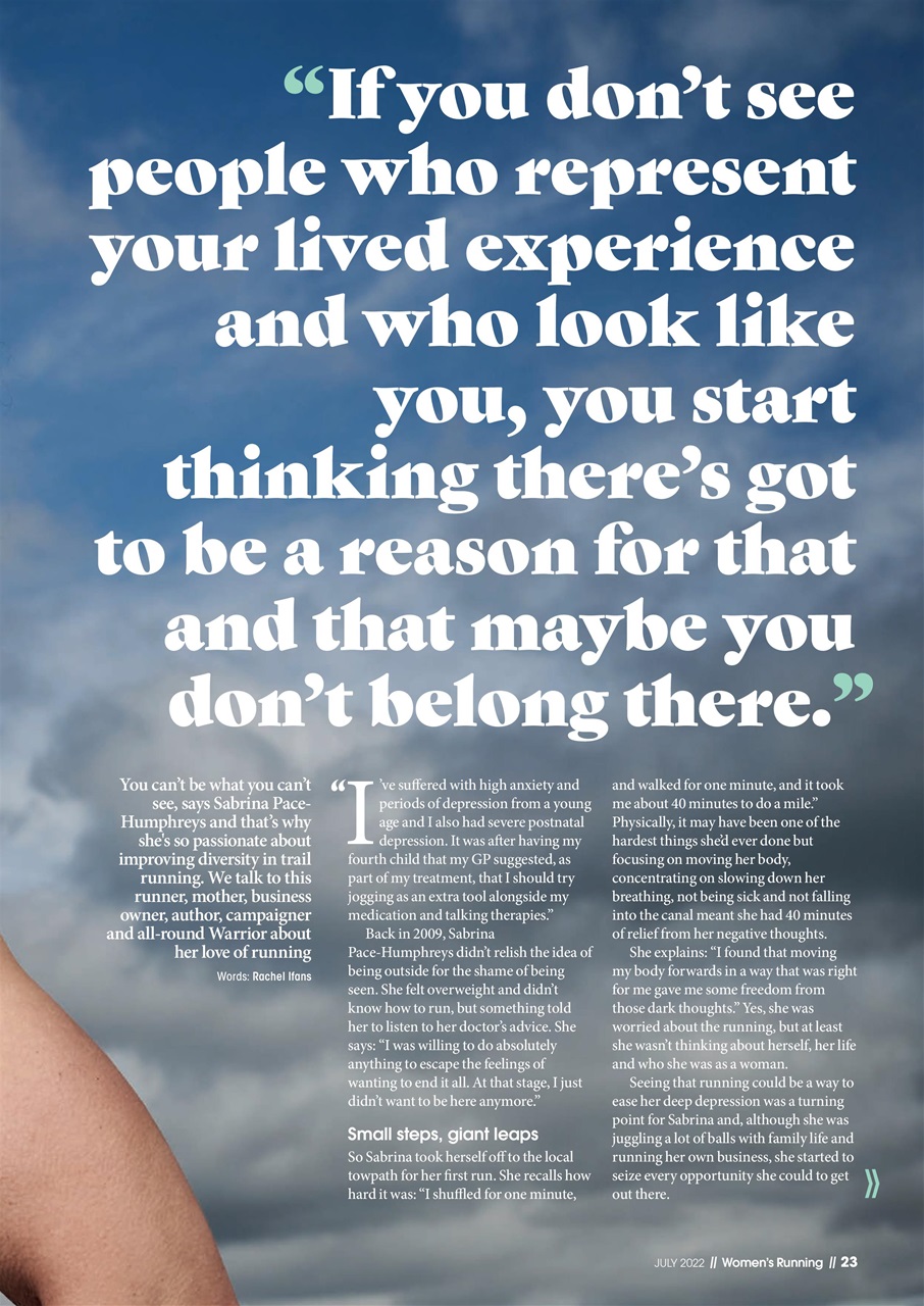 Women’s Running Preview Pages