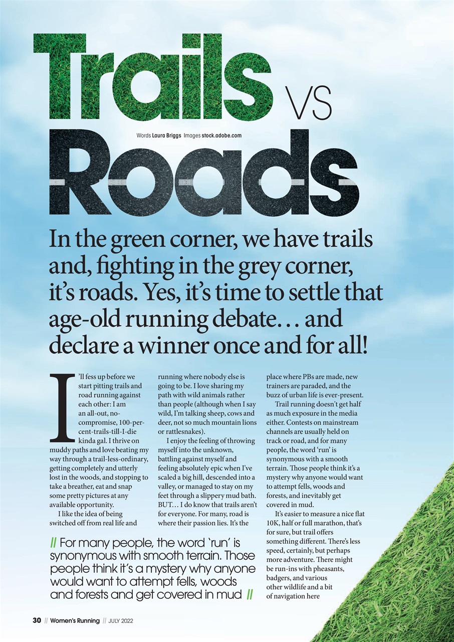 Women’s Running Preview Pages