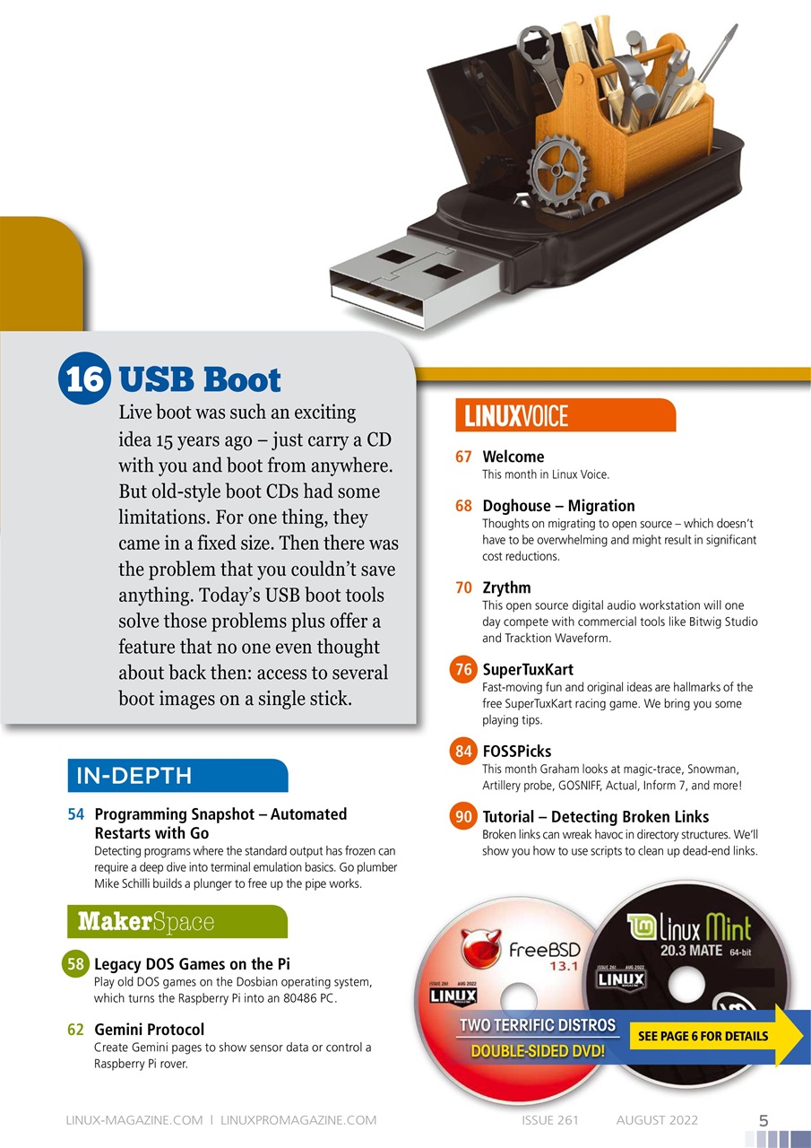 Linux Magazine Preview Pages