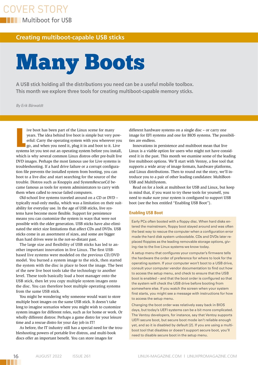 Linux Magazine Preview Pages