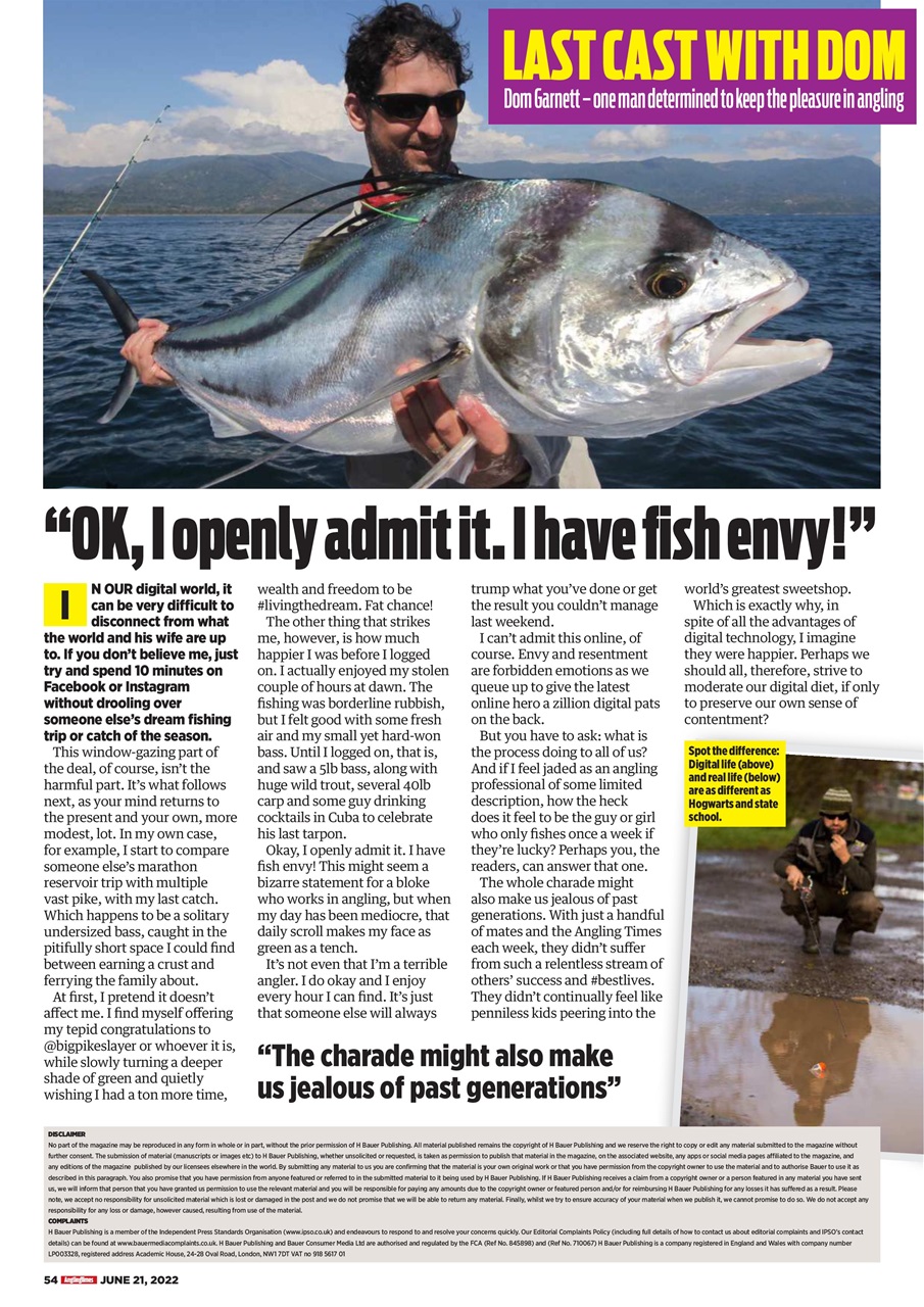 Angling Times Preview Pages