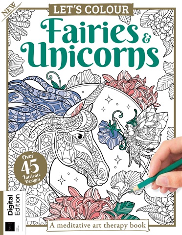 Creative Bookazine issue Fairies & Unicorns First Edition