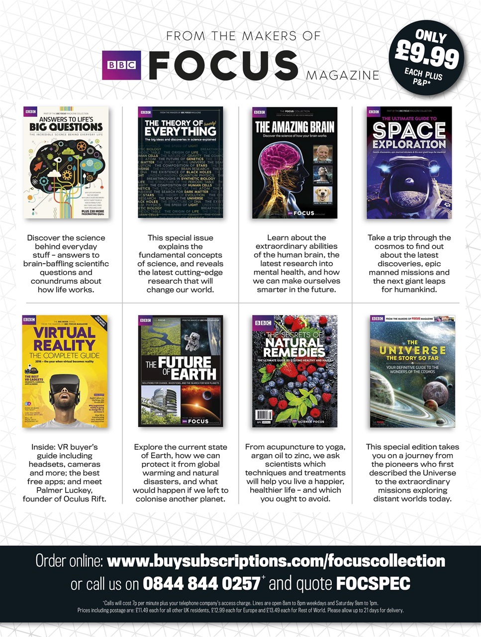 BBC Science Focus Magazine Preview Pages