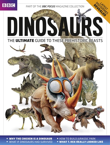 BBC Science Focus Magazine issue The Ultimate Guide To Dinosaurs