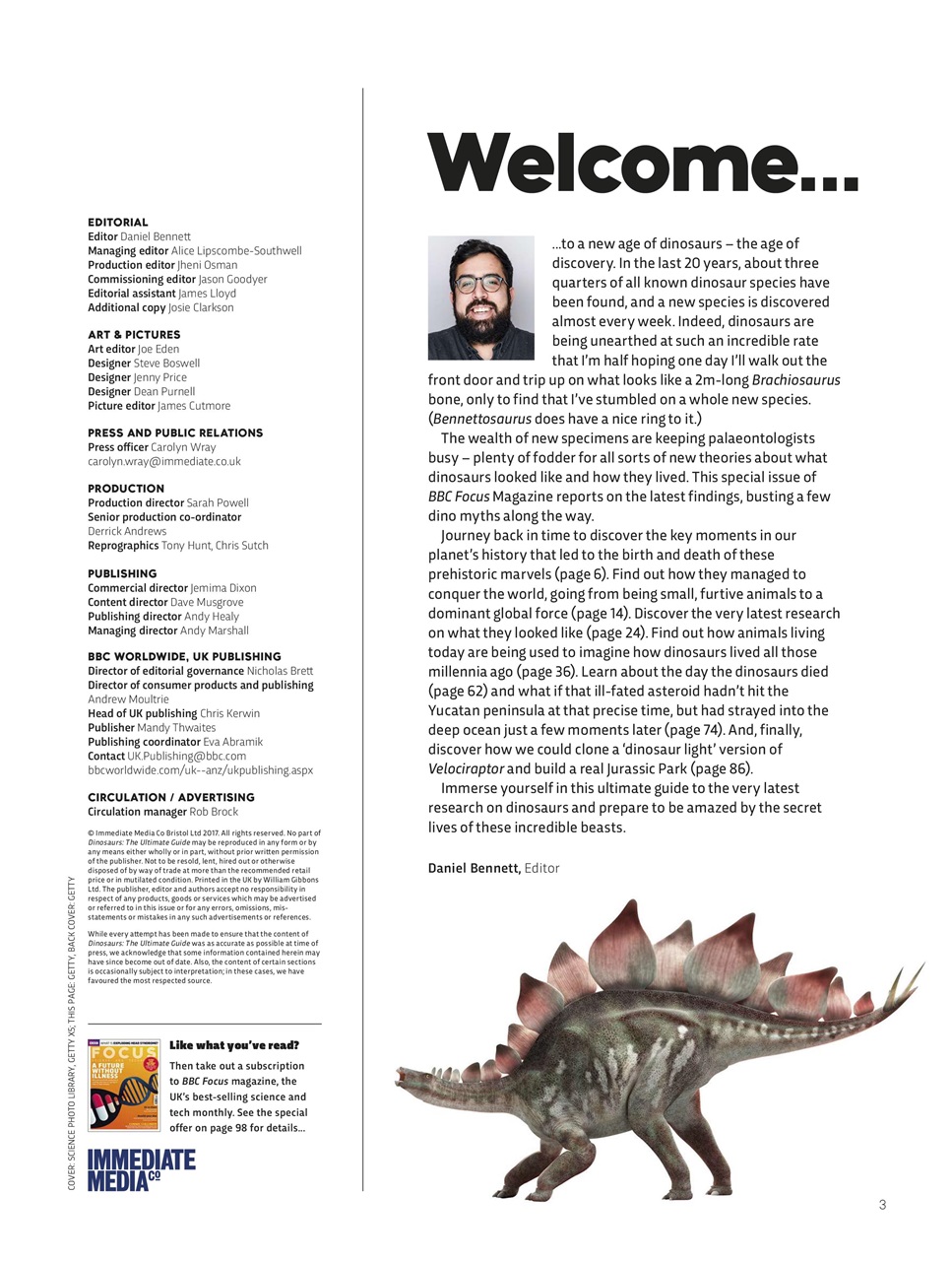 BBC Science Focus Magazine Preview Pages