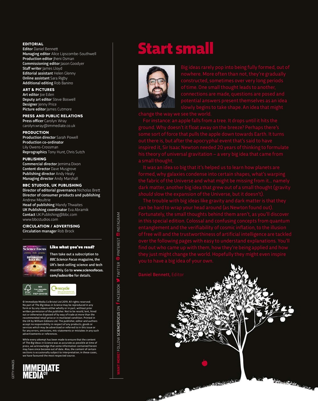 BBC Science Focus Magazine Preview Pages