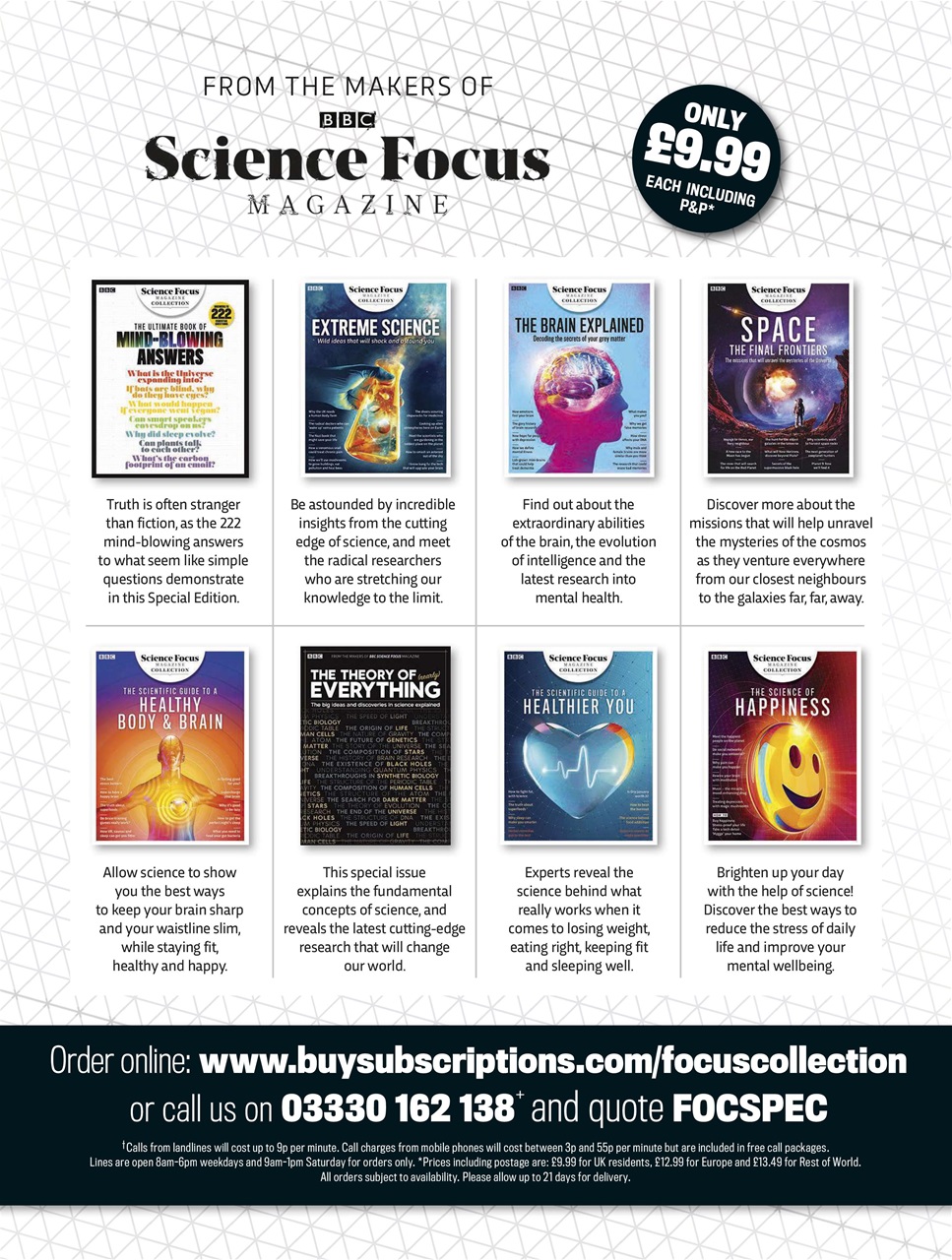 BBC Science Focus Magazine Preview Pages