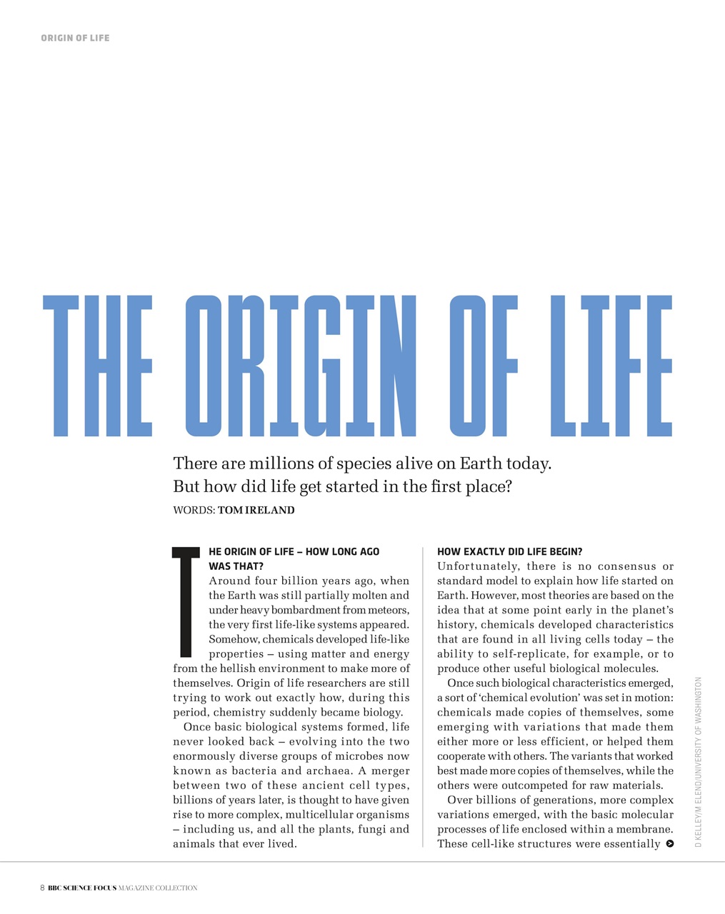 BBC Science Focus Magazine Preview Pages