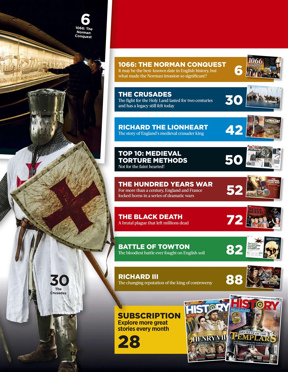 History Extra Magazine Preview Pages