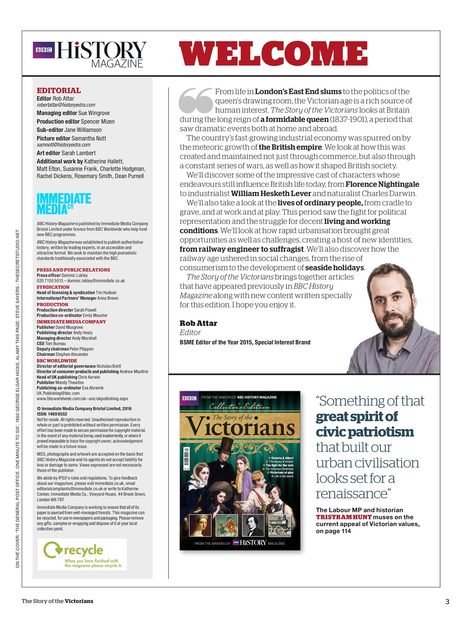 History Extra Magazine - The Story Of The Victorians Special Issue
