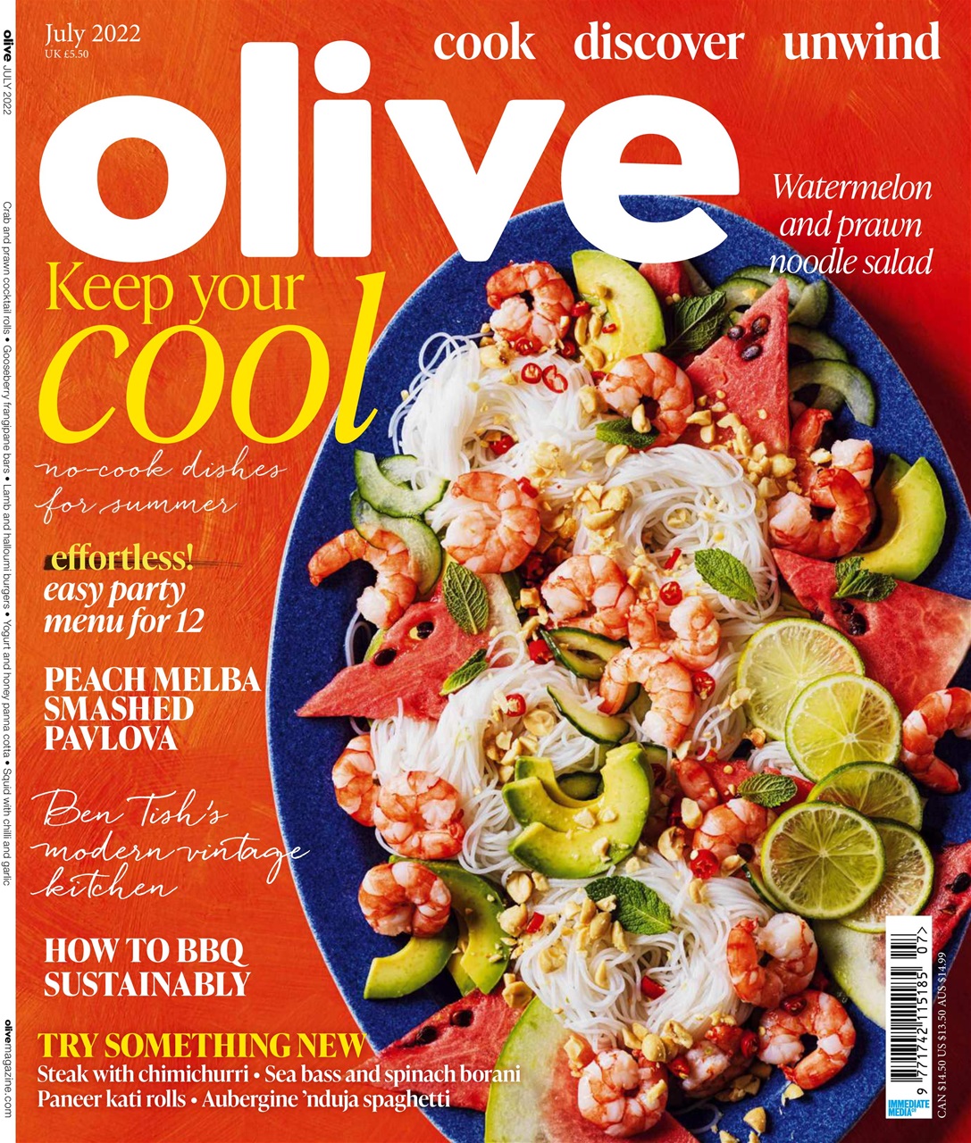 Olive Magazine Preview Pages