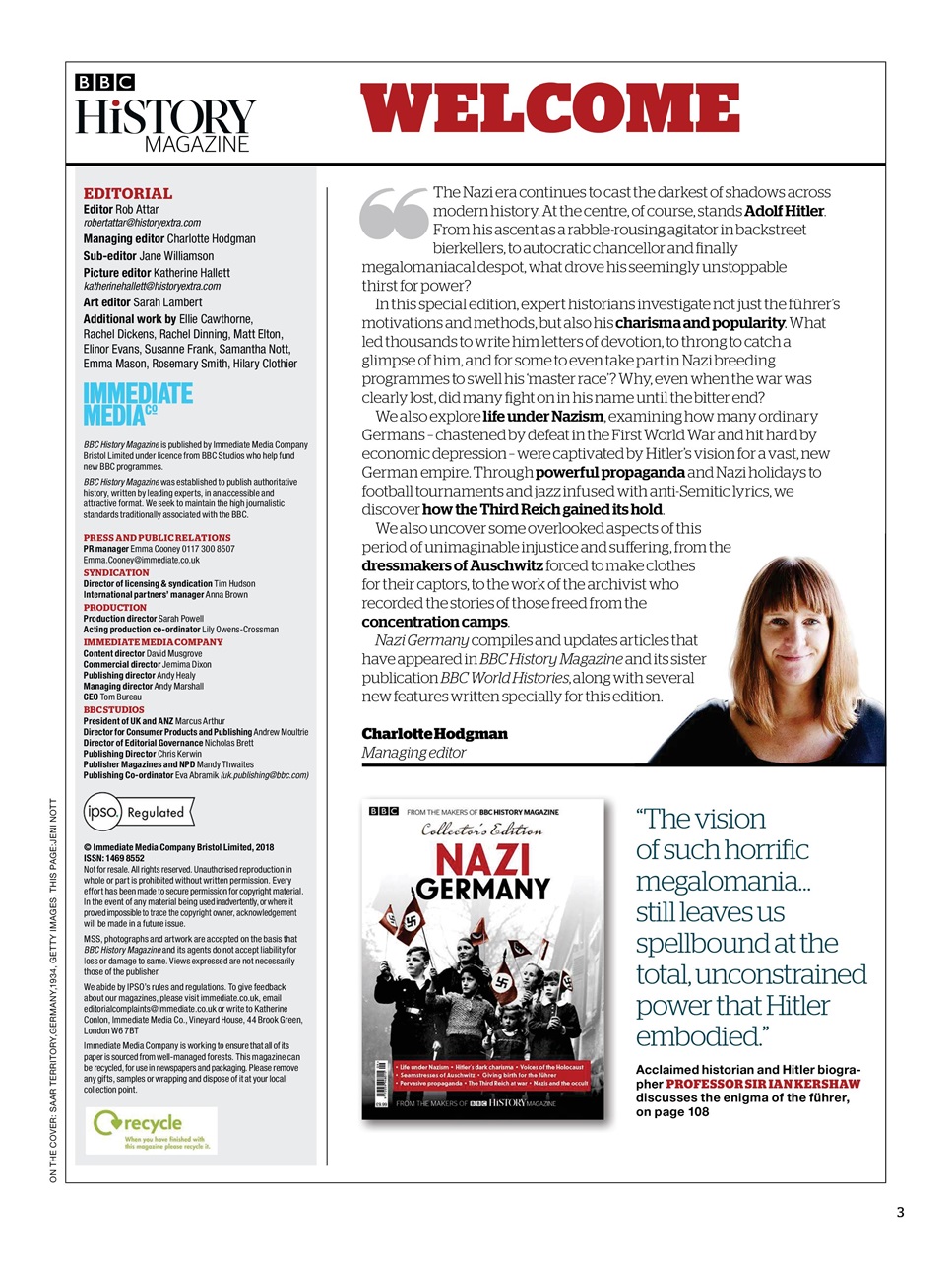 History Extra Magazine - The Story Of Nazi Germany Special Issue