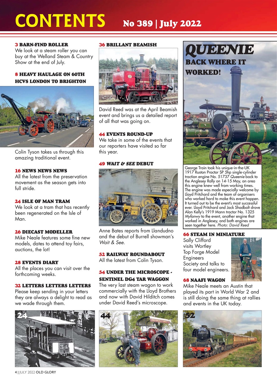 Old Glory Magazine Preview Pages