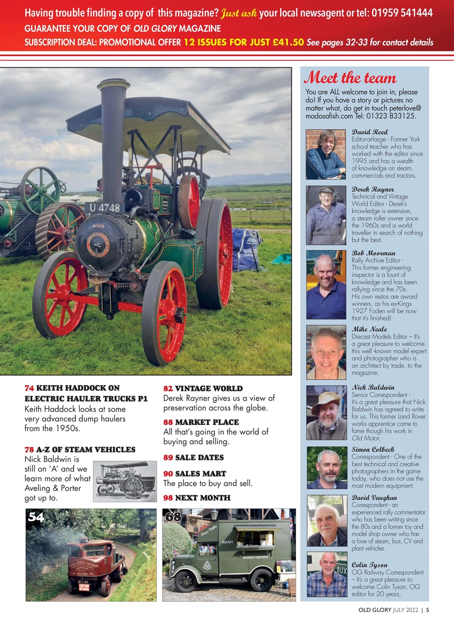 Old Glory Magazine Preview Pages