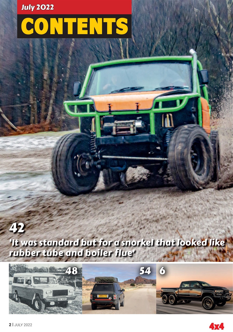 Overlander 4X4 Preview Pages