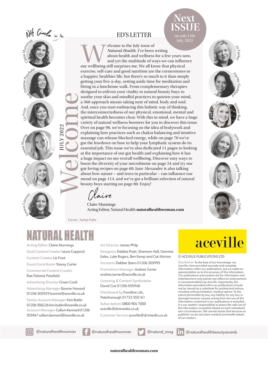 Natural Health Preview Pages