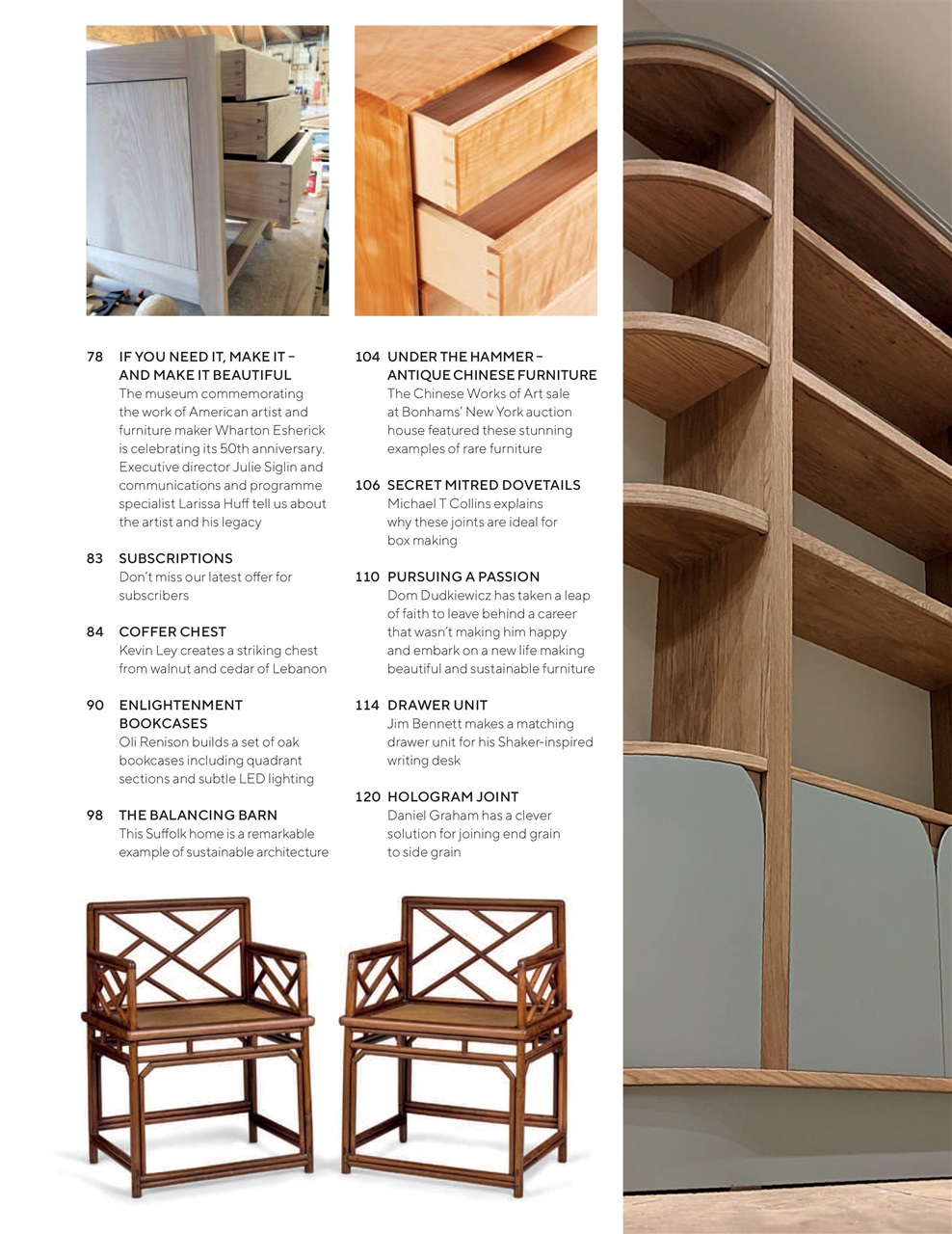 Furniture & Cabinetmaking Preview Pages