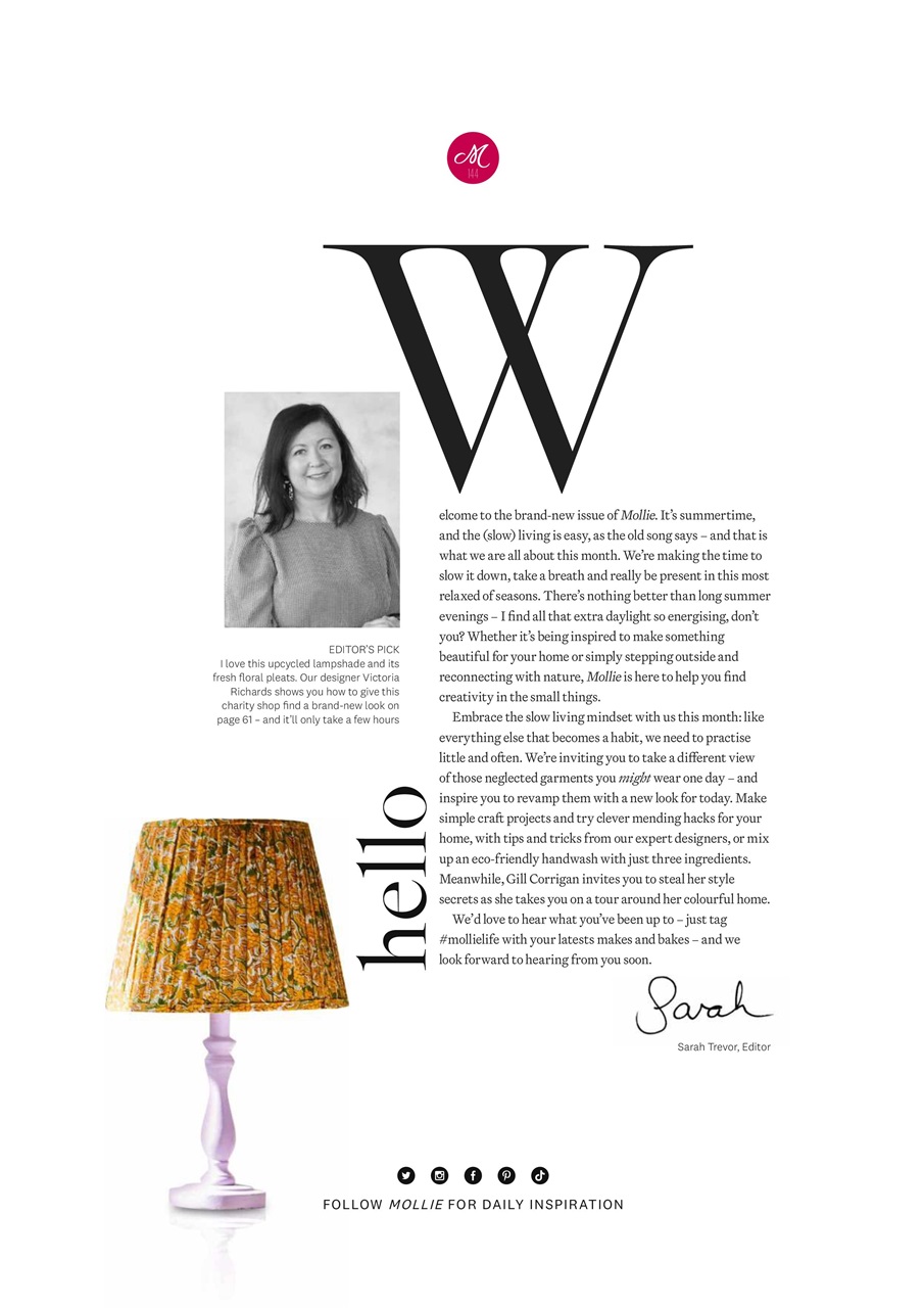 Mollie magazine Preview Pages