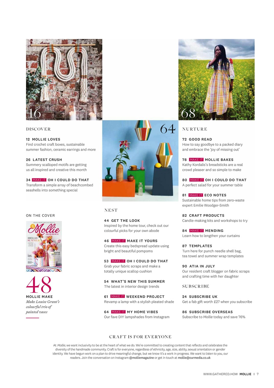 Mollie magazine Preview Pages