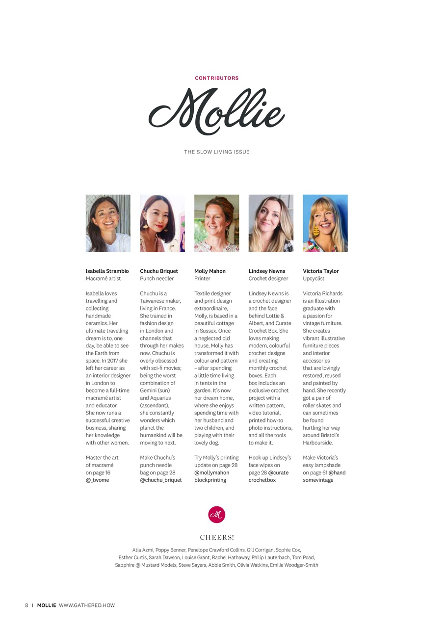 Mollie magazine Preview Pages
